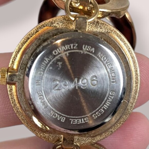 V. Rumours Warm Tone Enamel Watch - Picture 6 of 7